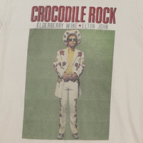 Elton John Crocodile Rock Graphic Tee - Picture 6 of 6